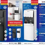 آبسردکن یخچال دار هیلبرون آلمان 3 شیر مدل Heilbron HN-2024-14