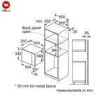 مایکروویو توکار بوش مدل BFL524MBO - Image 7