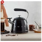 تهیه انواع نوشیدنی با کتری روی شعله اسمگ مشکی