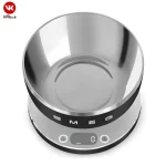 ترازو اسمگ مشکی با کاسه استیل