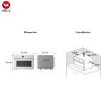 ابعاد سولاردام LG مدل 3885 دیجیتال